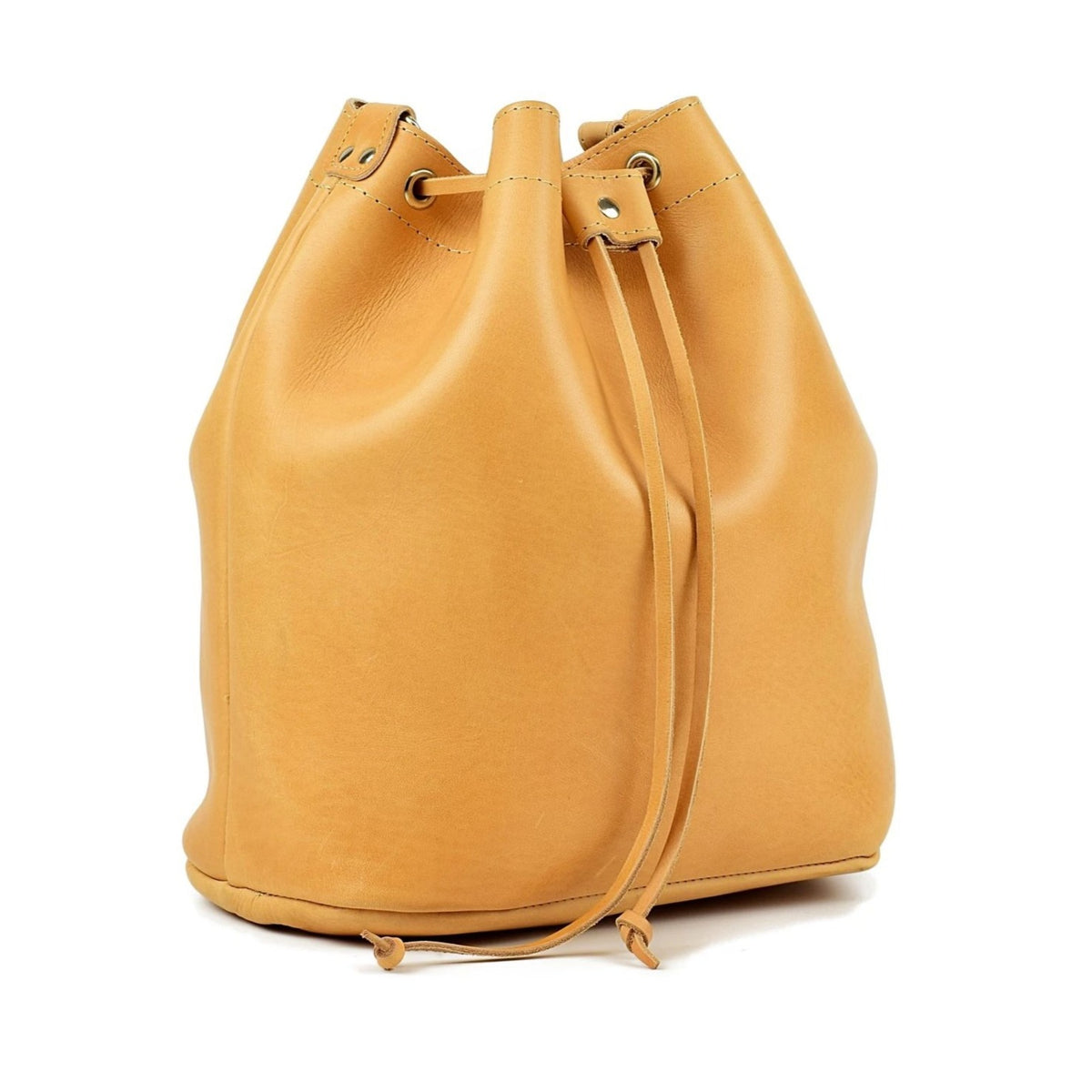 Strathberry Leather Bucket Bag - Brown Bucket Bags, Handbags - STRAT21289