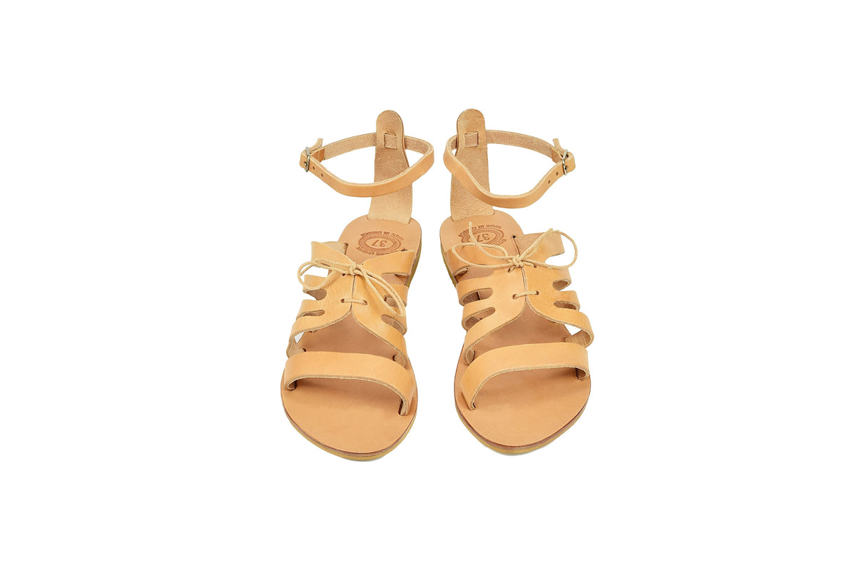 PANDORA - LeatherStrata Greek Sandals